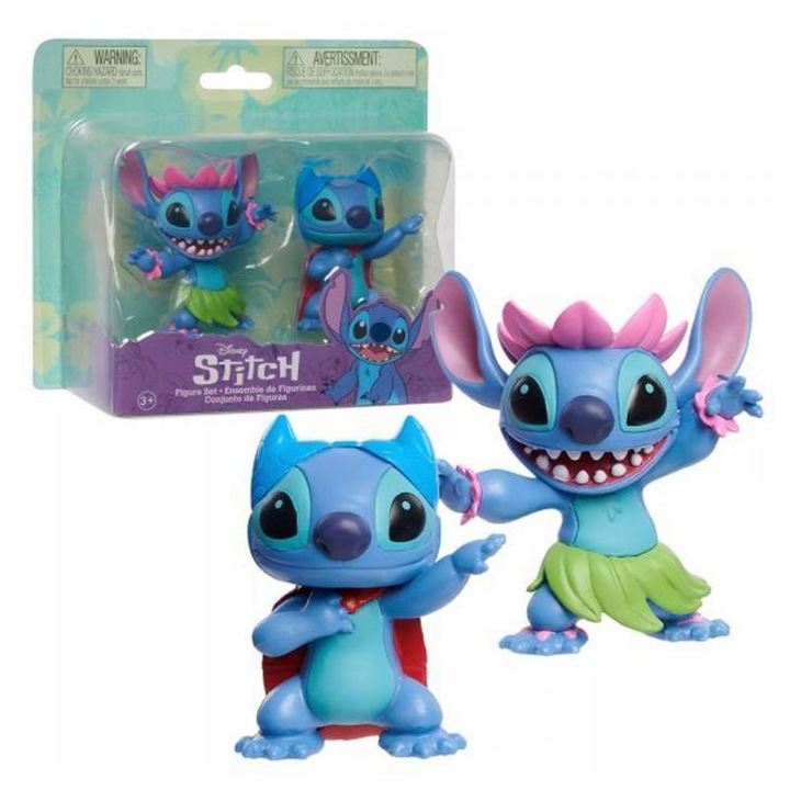 Flair Toys 4462375 Stitch és Angel: Hula tánc 2db-os figura szett