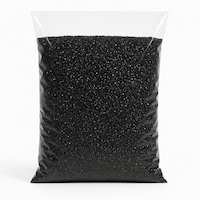 Pietris acvariu cuart negru, granulatie 3-4 mm, punga 1 kg substrat decorativ inert decorativ aranjamente estetice, acvarii si terarii