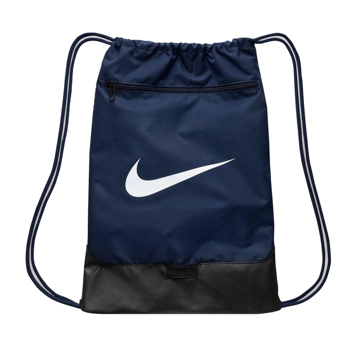 Nike, Rucsac unisex cu snur, pentru fitness, Albastru
