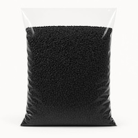 Pietris acvariu cuart negru ceramizat – granulatie 3 mm, punga 1 kg, substrat decorativ inert pentru acvarii, terarii si aranjamente florale