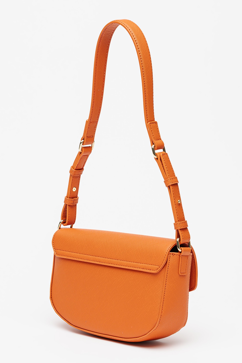 Love Moschino, Geanta crossbody din piele ecologica cu clapa