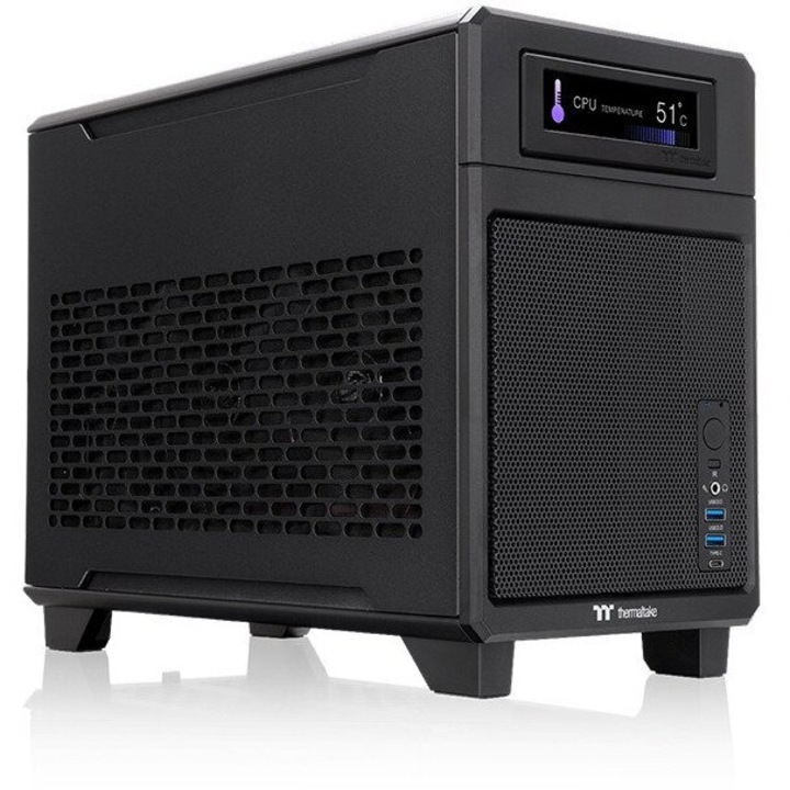 Carcasa computer Mini Tower, Thermaltake, Mini-ITX, Negru