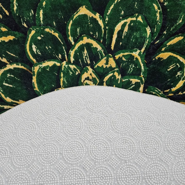 Covor Antiderapant Floare Verde M62 80X200