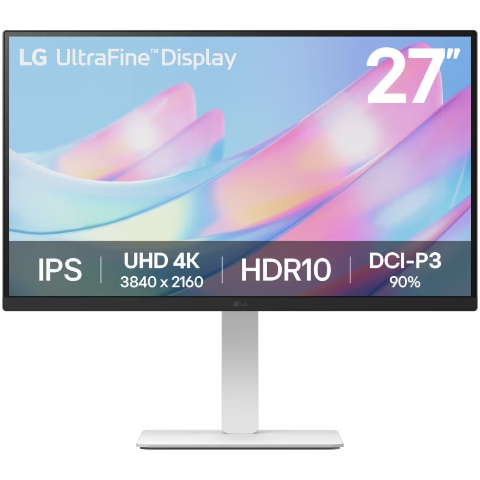 Monitor LED LG UltraFine™ 27US550, 27", 4K, 60Hz, Pivot, Alb