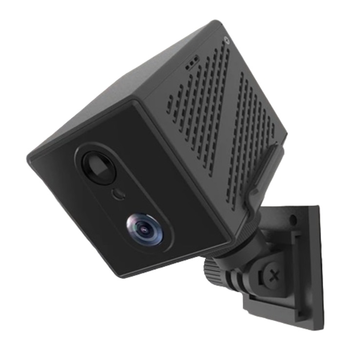 Mini Camera 4G CCTV CB75 Fara Fir 1080P Neagra