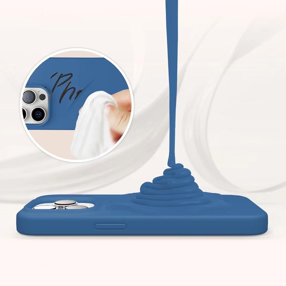 Husa pentru Xiaomi Redmi Note 14 4G, BestCase® Slim Premium Silicon 1.2MM, Microfibra in interior, Antisoc, Protectie camera si ecran, Albastru inchis