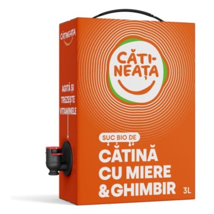 Suc Bio de Catina cu Miere&Ghimbir 3L
