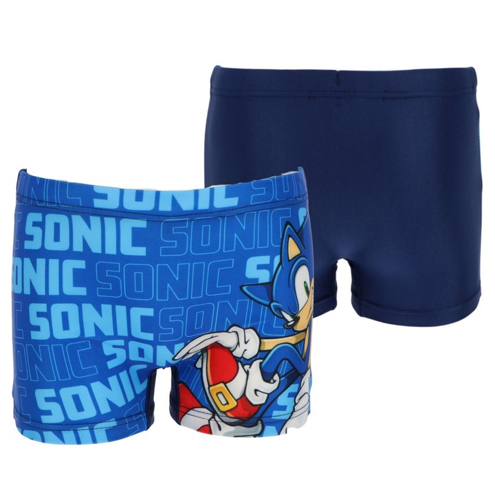 Slip boxeri baie baieti Sonic 30875, Bleumarin