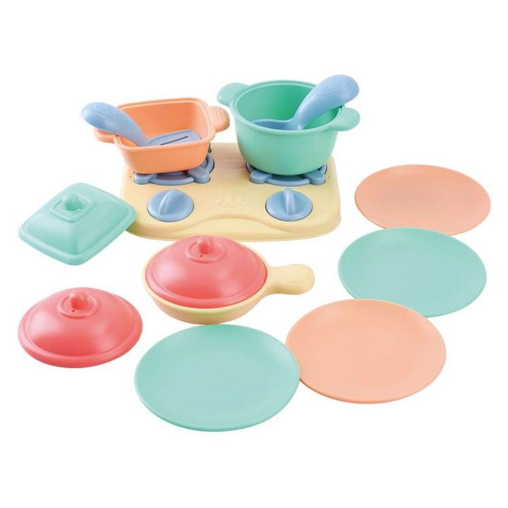 Play 1048226 Főzőlap játékszett tartozékokkal, 13 db