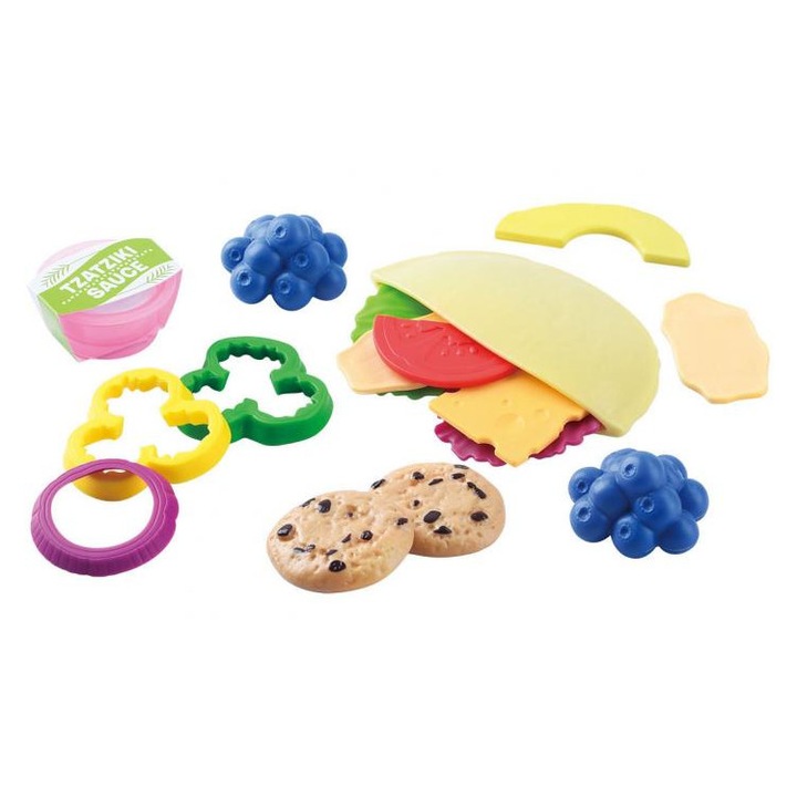 Play 1037688 Ropogós taco játék étel készlet, 18 darabos