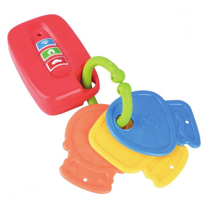 Play 26835 Play Baby zenélő autókulcs, 7 féle dallammal