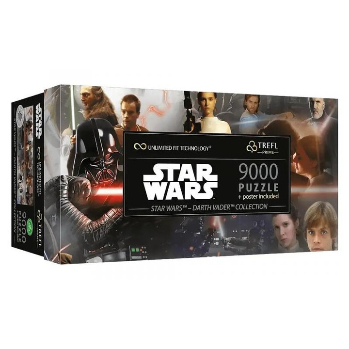 Puzzle Trefl 1810325 Star Wars Colecția Dart Vader 9000 piese - Trefl