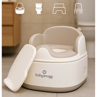 Olita multifunctionala 4 in 1 pentru copii – Reductor WC, Inaltator, Scaun, Recipient detasabil, Perna moale, Spatar ergonomic, Anti-alunecare, Anti-stropire, Capac inclus – Babysnugg