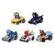 5 darabos Hot Wheels RacerVerse Marvel fém autó szett, figurákkal, többszínű, 3+ éves kortól