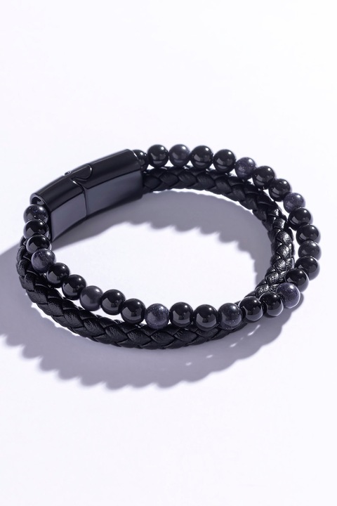 Marc Malone, Bratara cu siraguri duble si decorata cu pietre semipretioase