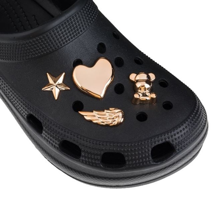 Accesorii Decorat Saboti Roz Aurie, Modele Unice de decorat Crocs ANTBRO®