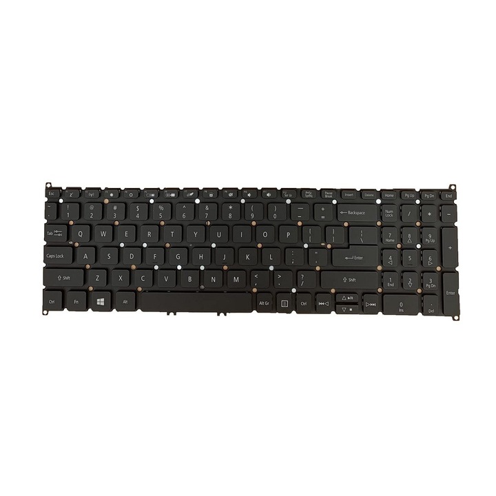Tastatura pentru Acer Aspire 3 A317-32, A317-51, A317-51G, A317-51KG, A317-52, Aspire 7 A715-74, A715-74G, A715-75, A715-75G, Nitro 5 Spin NP515-51, Spin 5 SP515-51, P515-51GN, P515-51N, Premium, iluminata alb