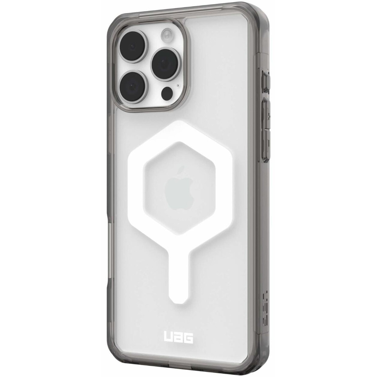 Husa de protectie UAG Plyo Magsafe pentru iPhone 16 Pro Max, Ash/White