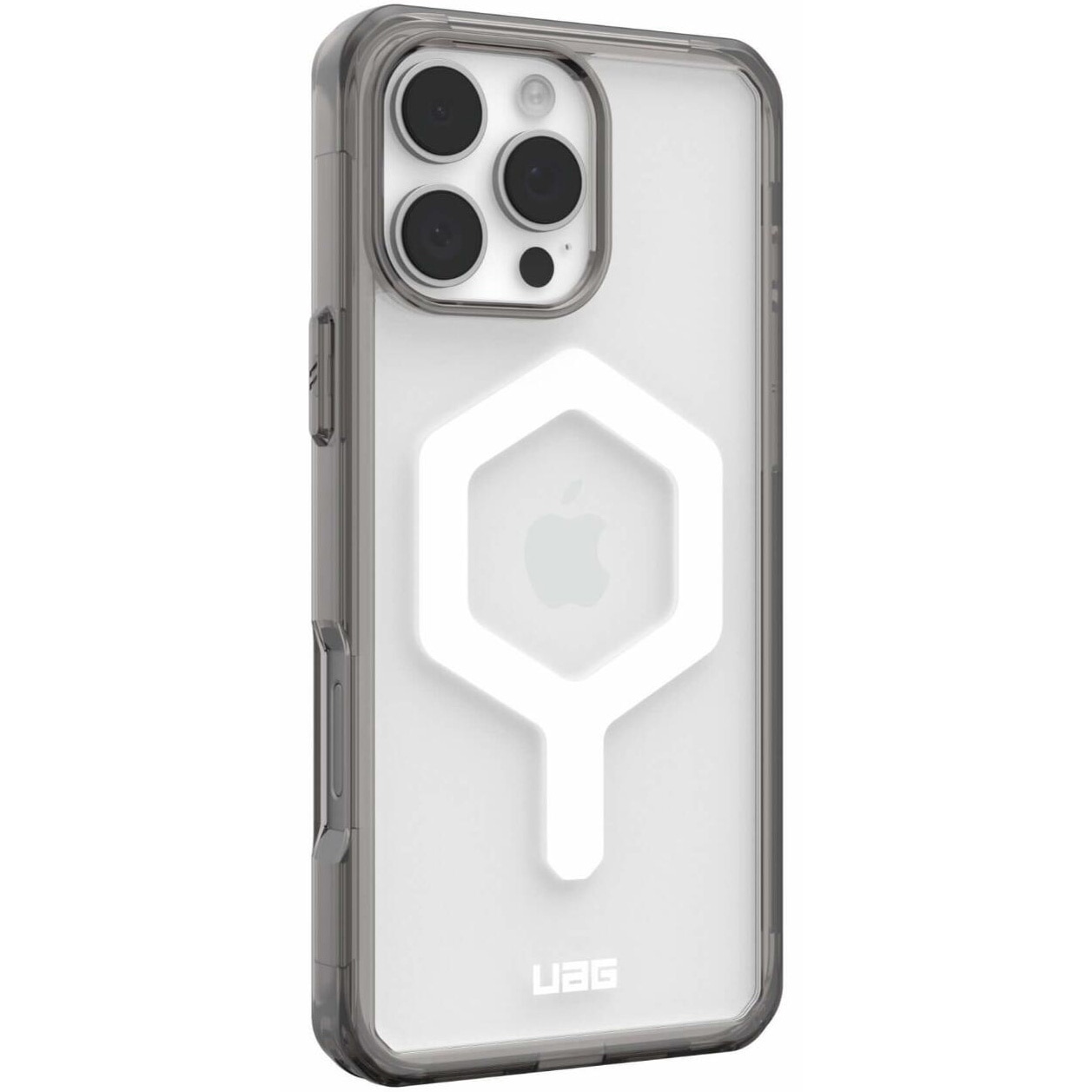 Husa de protectie UAG Plyo Magsafe pentru iPhone 16 Pro Max, Ash/White