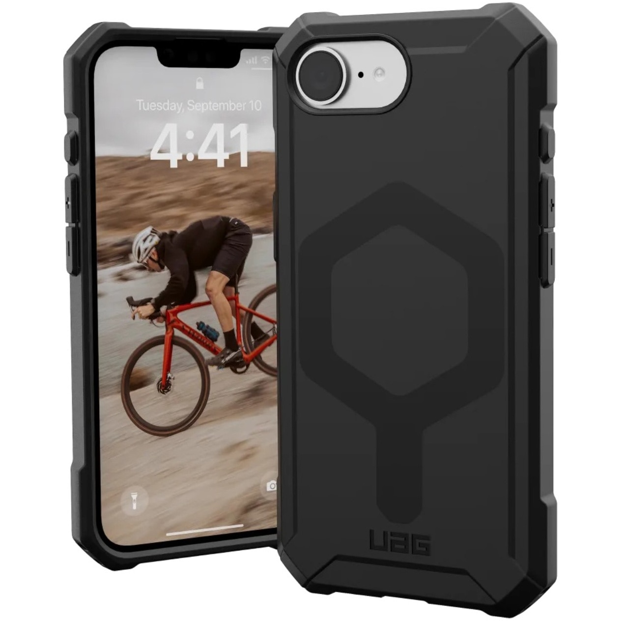 Husa de protectie UAG Essential Armor Magsafe pentru iPhone 16e, Black