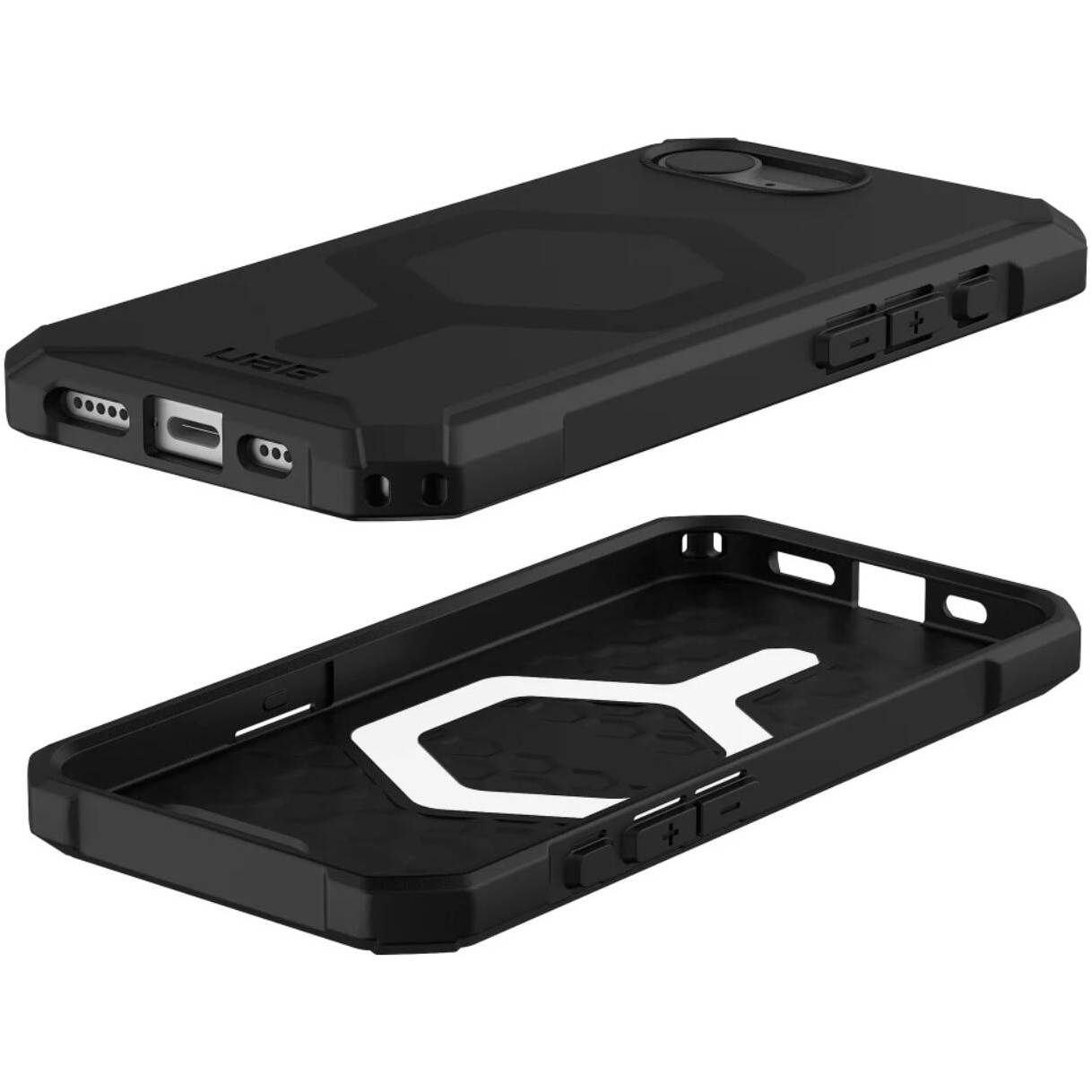 Husa de protectie UAG Essential Armor Magsafe pentru iPhone 16e, Black