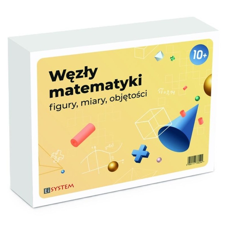 Wezly matematyki - figuri, miari, obiecte, set, 2025