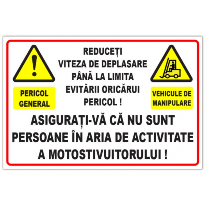 Indicator Semn de stingator cu roti, Sticker autocolant, Cri-Flo, Dimensiune A4 21x30 cm