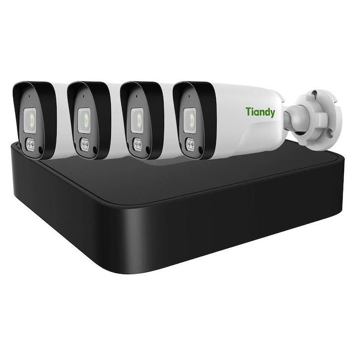 Sistem supraveghere Hikvision Home/Office FULL HD IR 40M Complet + HDD 1 TB