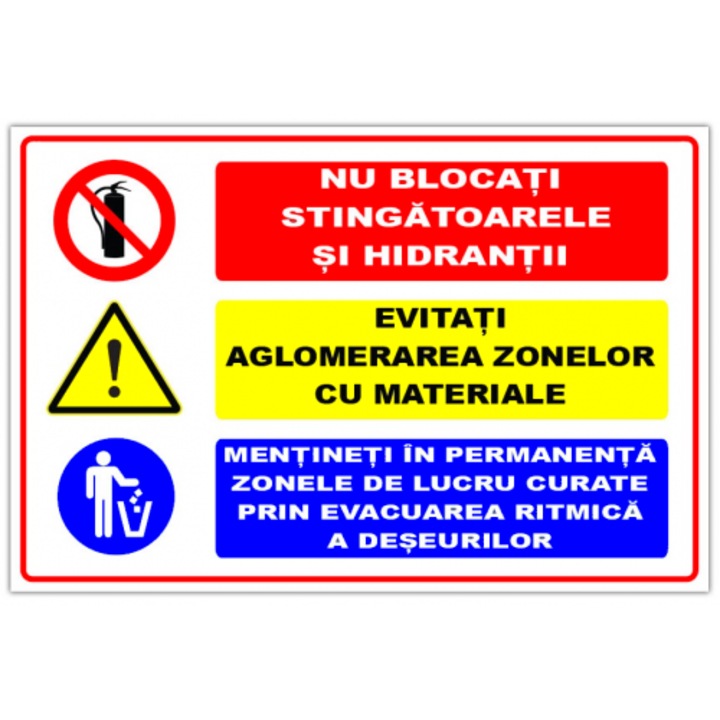Indicator Semn pentru stingator si hidranti, Sticker autocolant, Cri-Flo, Dimensiune A3 42x30 cm