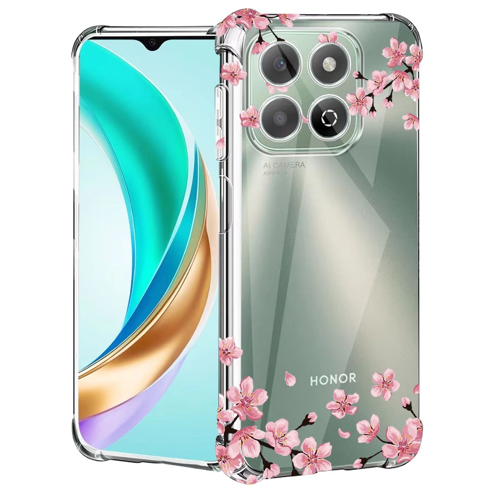 BestCase® Husa pentru Honor X7d / 400 Smart cu Design Pastel colors - flowers, Anti Shock, Reinforced 4 Corners, 2078524 AS 694