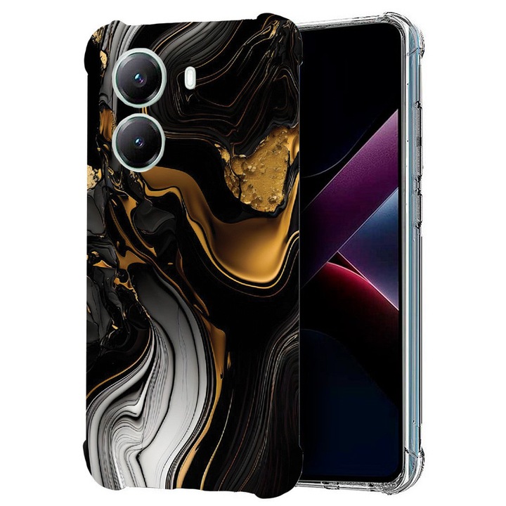 BestCase® Husa compatibila Poco X7 Pro 5G, Anti Shock 1.5MM, Liquid Colors, Protectie camera, ecran si colturi, 1988230 AS 1239