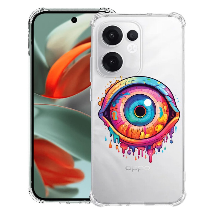 BestCase® Husa compatibila Nothing Phone (3a), Anti Shock 1.5MM, Dream Colors Eye, Protectie camera, ecran si colturi, 1988232 AS 1507