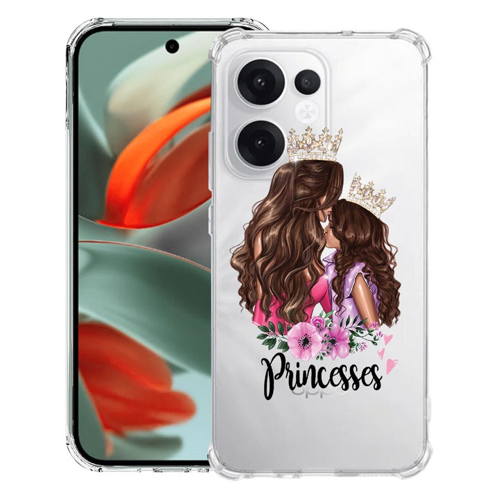 BestCase® Ütésálló tok OPPO Reno14 F / FS készülékhez, Princesses Gril Mom designnal, 2052058 AS 552