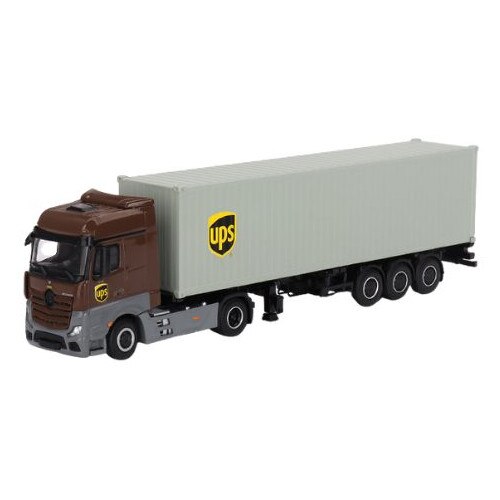 MINI GT Actros UPS　海上コンテナトレーラー1/64　最終値下げ Camion Mercedes-Benz Actros Container UPS Europe 1:64 Mini GT
