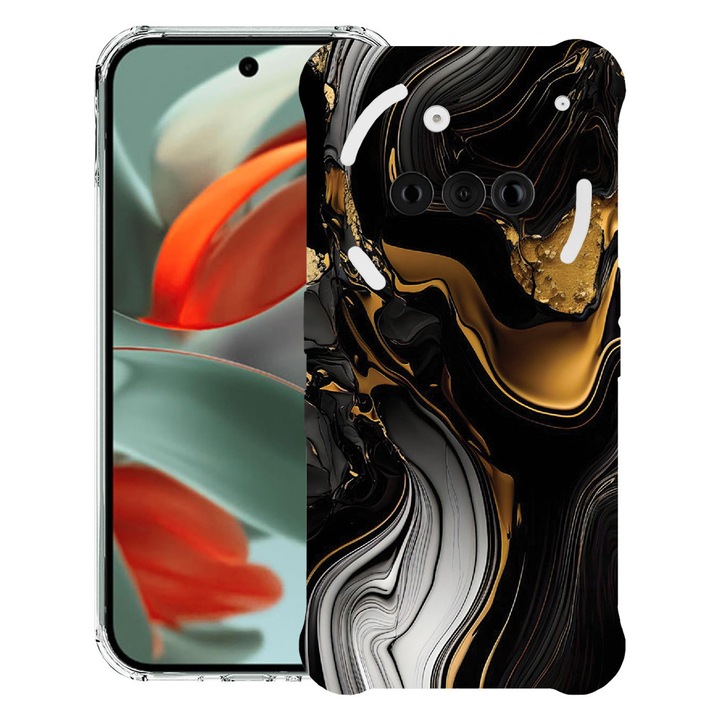 BestCase® Husa compatibila Nothing Phone (3a), Anti Shock 1.5MM, Liquid Colors, Protectie camera, ecran si colturi, 1988232 AS 1239