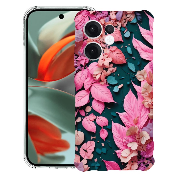 Силиконов калъф BestCase за OPPO Reno13 F 5G, Autumn Color, Air-Cushion Technology, 1.5MM Anti Shock, 1988247 AS 1147