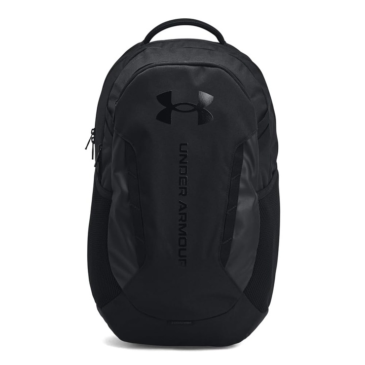 Rucsac Under Armour Unisex Hustle 6.0 Pentru Adulti, (003) Negru/Negru/Negru, Marime Universala