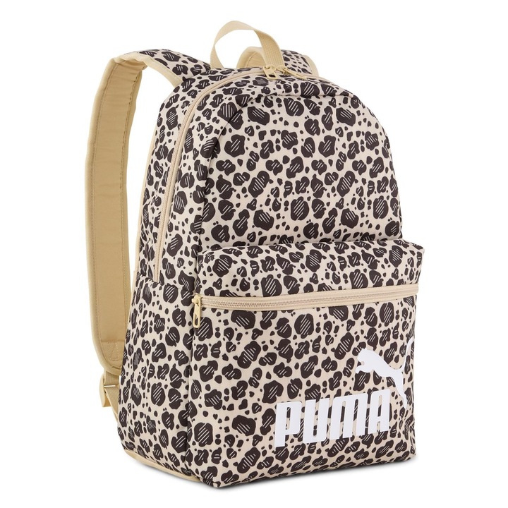 Puma Phase Aop hátizsák, unisex klasszikus hátizsákok, pirított mandula-állat-Aop, Osfa - 091169