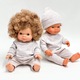 Bézs blúz Miniland babához 38 cm, Paola Reina 34, Minikane 34