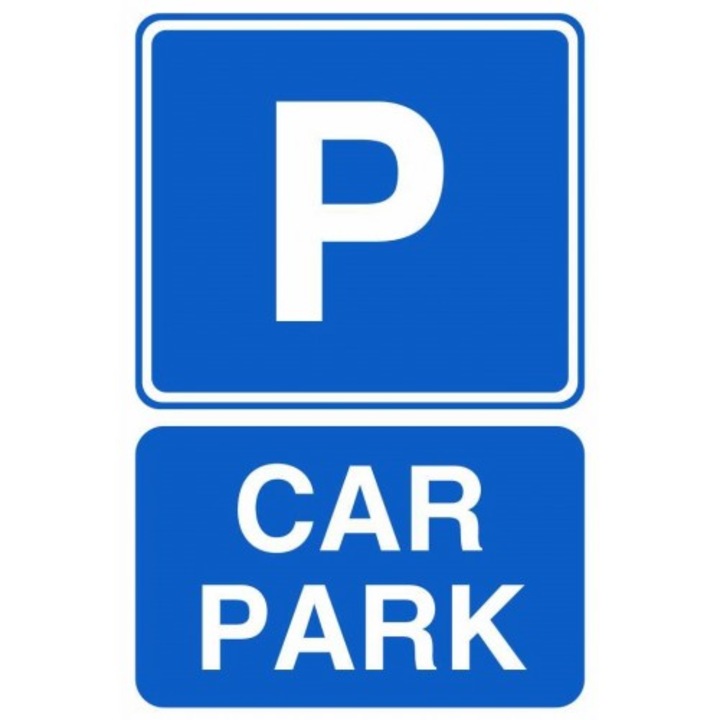 Indicator Car parking, Sticker autocolant, Cri-Flo, Dimensiune A3 42x30 cm