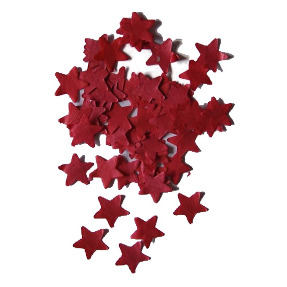 Confeti hartie mari stelute rosii, Radar, 100 gr