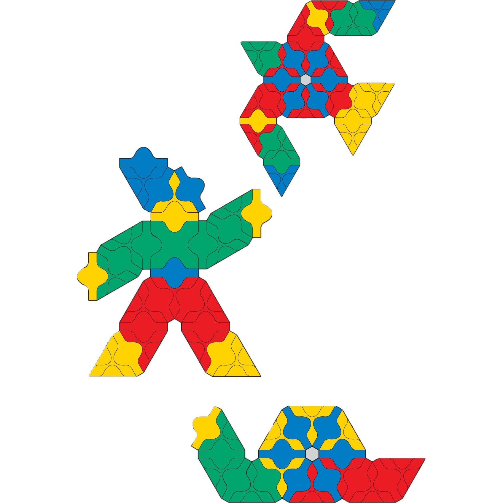 Piese pentru initiere LaQ Try 60 piese