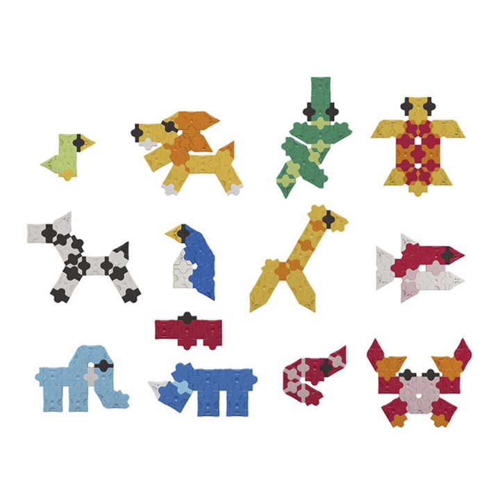 Jucarie LaQ mini kit 2D - 185 piese