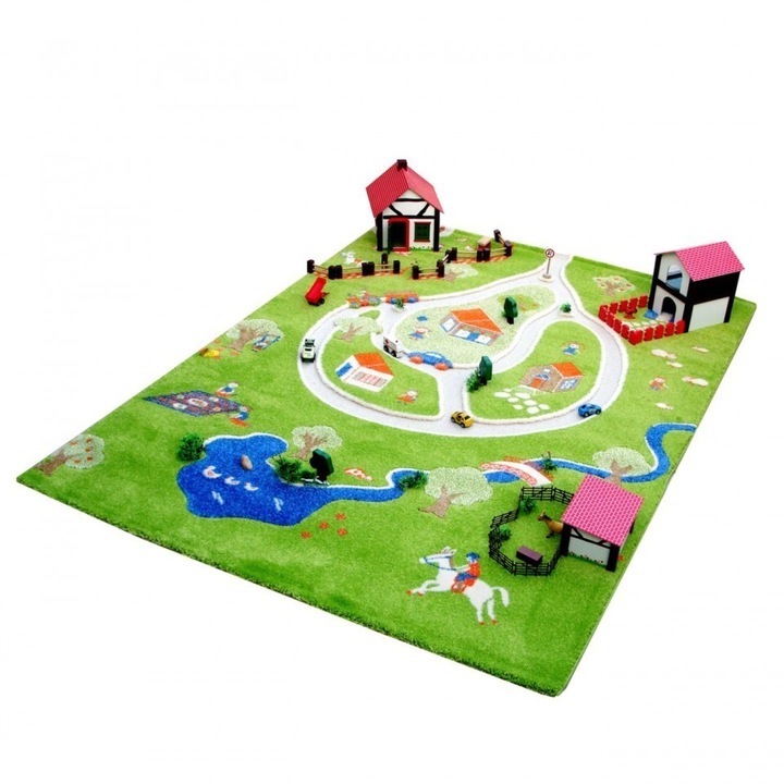 Covor 3D Farm 160 x 230 cm