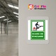 Indicator Pentru scara de iesire pe scara in dreapta sus, Sticker autocolant, Cri-Flo, Dimensiune A3 42x30 cm