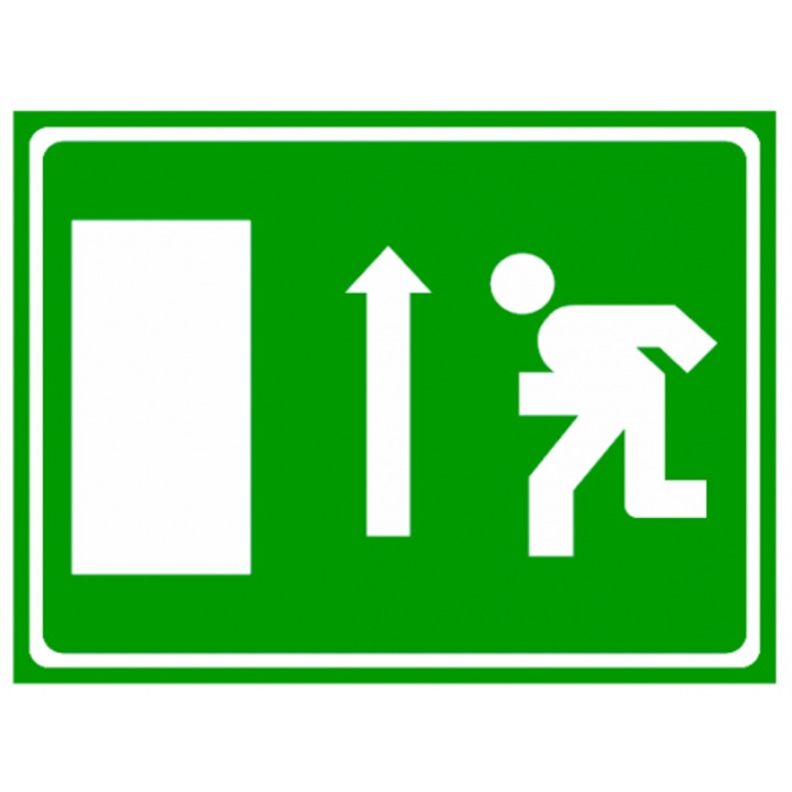 Indicator Semn cu directie in sus, Sticker autocolant, Cri-Flo, Dimensiune A3 42x30 cm