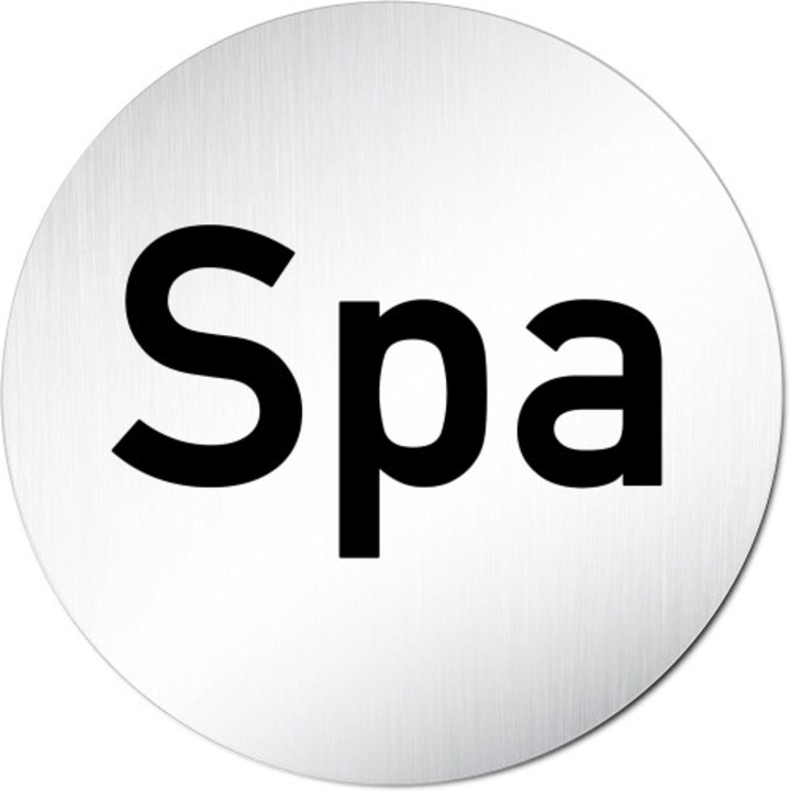 Indicator Semn spa, Sticker autocolant, Cri-Flo, Dimensiune A3 42x30 cm