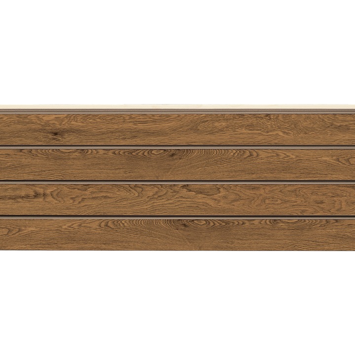 Стенен панел от полистирол, имитация на дърво, 120x50 x м, 927-405