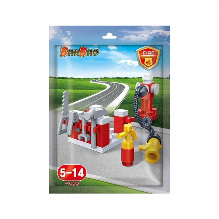 Mini Constructor, Ban Bao, Statie de pompieri, 29 de piese