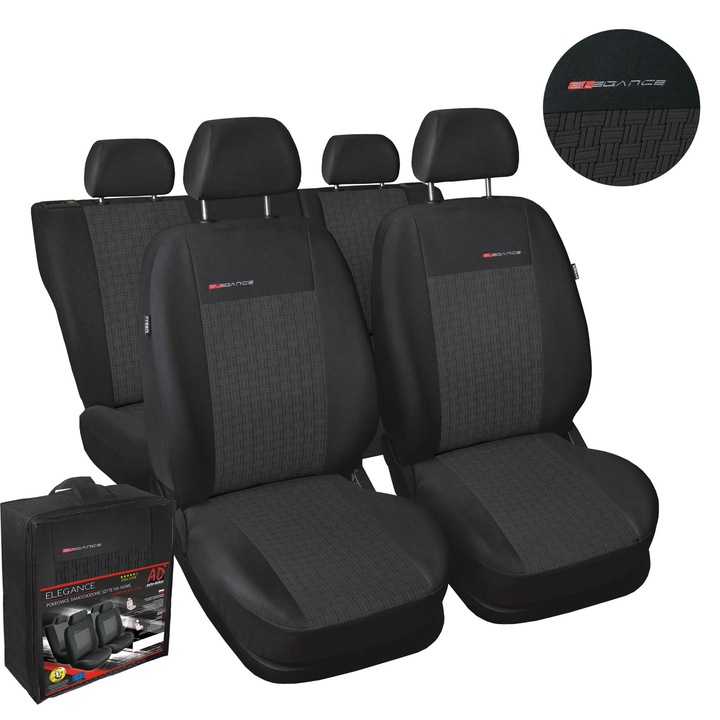 Комплект авто тапицерии за Toyota Yaris II 2005-2011, Elegance, P1, P2, P3, P4 Auto Dekor